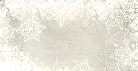 Christmas background.  White,  winter, snowflakes background for Christmas design.の写真素材