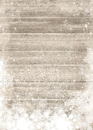 Background for holiday,  winter design. Grey wooden texture  background. Christmas background.の写真素材