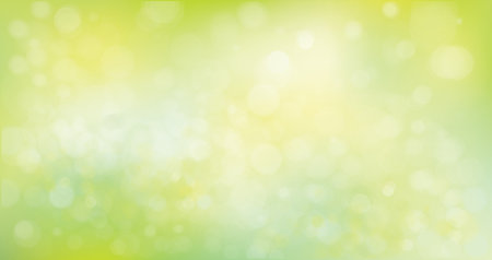 Vector green, bokeh background.  Green abstract background.のイラスト素材