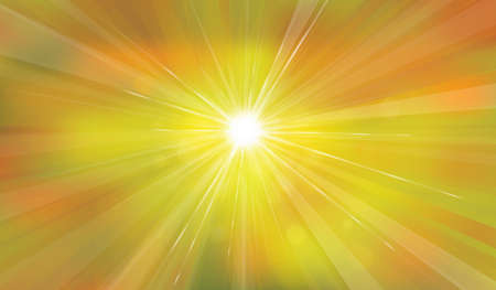 Vector yellow  colors, radial   background. Abstract yellow background.のイラスト素材