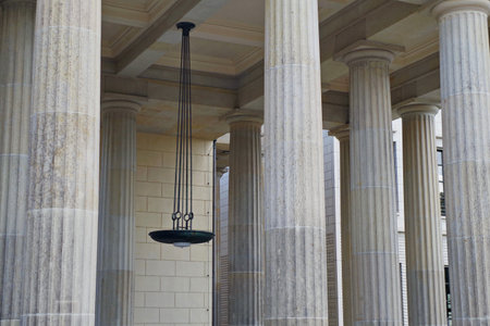 Brandenburger Tor, detail of colonnade