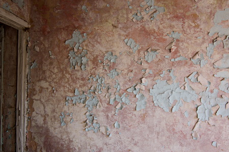 Soviet military ruins Plouzniceの写真素材