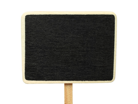 Blank blackboard on white background 
の写真素材
