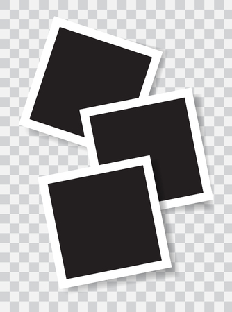 Realistic photo framesのイラスト素材