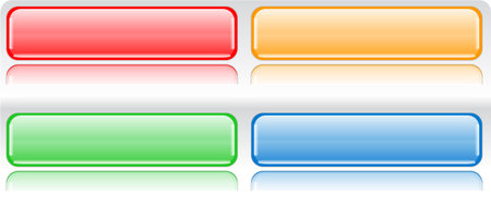 color web buttonsのイラスト素材