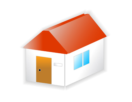simple houseのイラスト素材