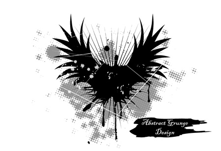 Vector illustration of abstract grunge backgroundのイラスト素材