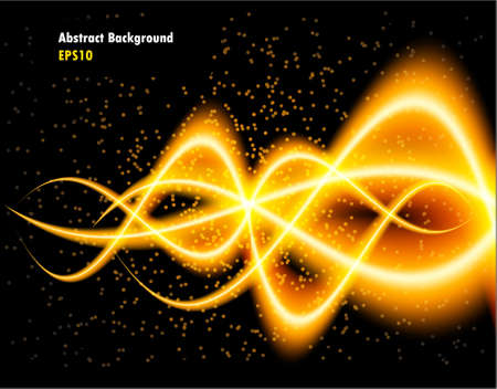 abstract color neon wave backgroundのイラスト素材