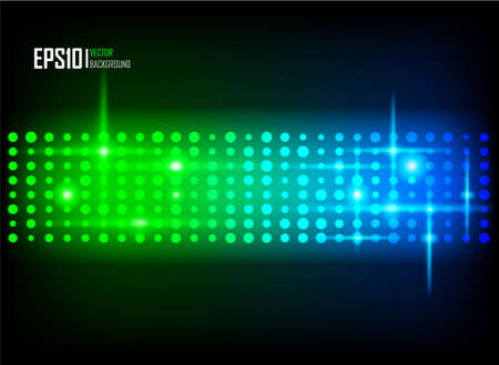 Vector illustration of futuristic color abstract glowing backgroundのイラスト素材