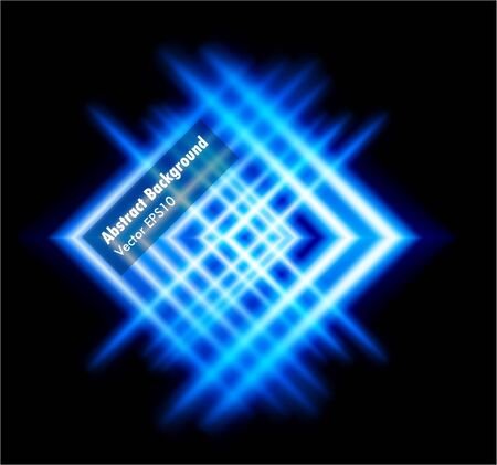 Vector illustration of futuristic color abstract glowing backgroundのイラスト素材