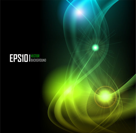 Vector illustration of futuristic color abstract glowing backgroundのイラスト素材