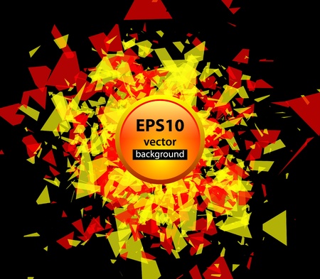 Vector illustration of color abstract background. Eps10のイラスト素材