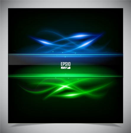 Vector illustration of futuristic color abstract glowing backgroundのイラスト素材