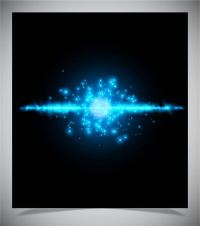 illustration of futuristic abstract glowing backgroundのイラスト素材