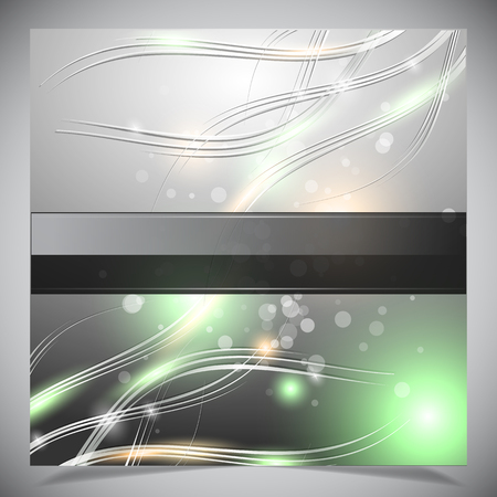 Smooth colorful abstract glowing background. のイラスト素材