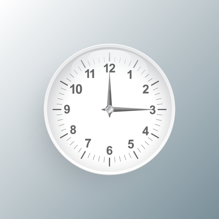Watch icon on the grey background.のイラスト素材