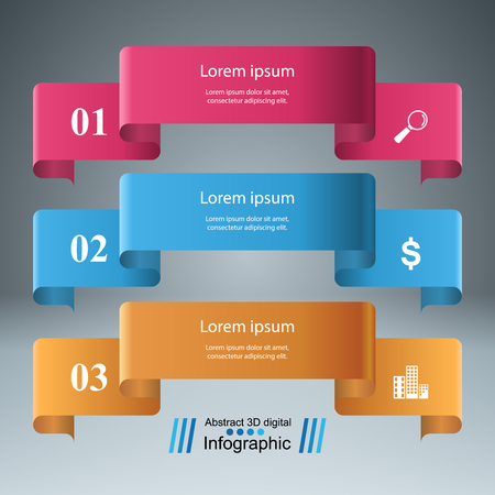 Battery icon on the grey background. Business Infographics origami style Vector illustration.のイラスト素材