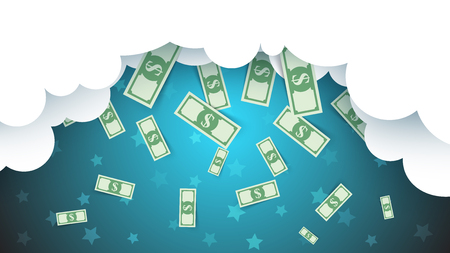 Business Infographics. Dollar, Money icon.のイラスト素材