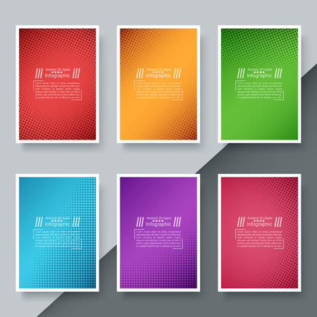 Business paper template - origami background.のイラスト素材