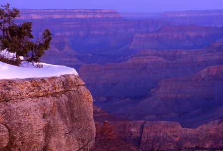 Grand Canyon at sunriseの写真素材