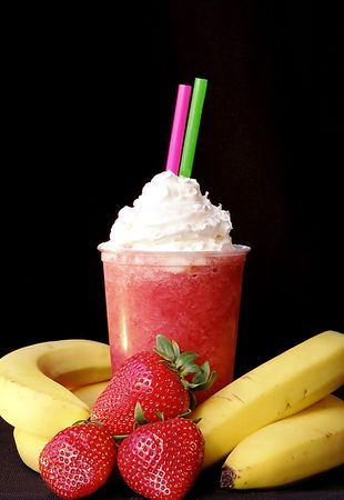 Fruit smoothieの写真素材
