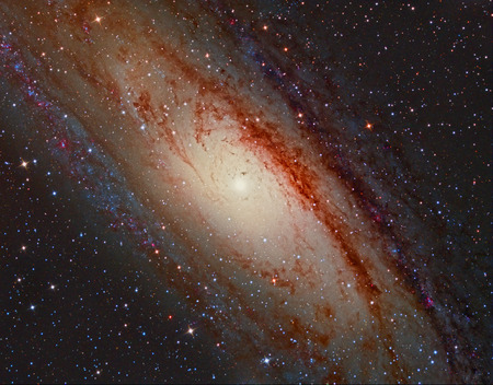 M31 Andromeda Galaxyの写真素材