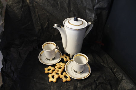 coffee serviceの写真素材