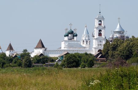 Vintage monastery, Pereslavl'-Zalesskiy, Russiaの写真素材