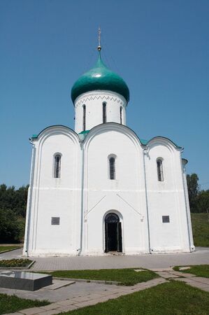 Vintage church, Pereslavl'-Zalesskiy, Russiaの写真素材