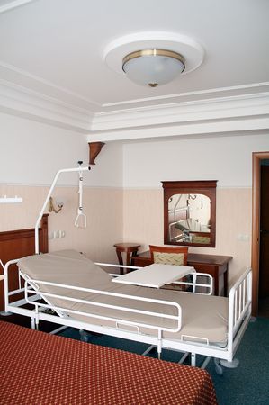 Room in geriatric and nursing homeの写真素材