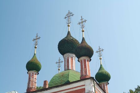 Vintage church, Pereslavl'-Zalesskiy, Russiaの写真素材