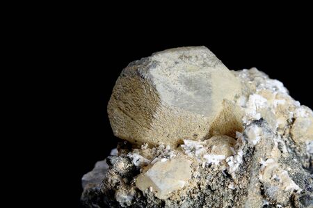 Crystal of tiff on blackの写真素材