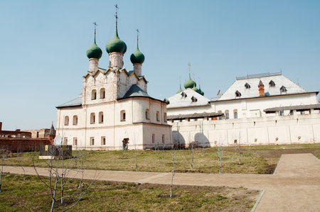 Old churches in Rostov-Velikiy, Russiaの写真素材