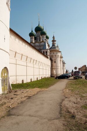 Old churches in Rostov-Velikiy, Russiaの写真素材