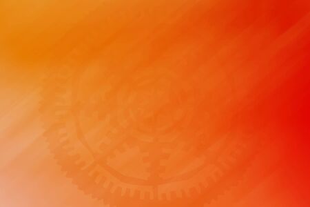 Abstract Dark Orange Red Texture Modern Background With Very Light Ornamental Circle Design.の写真素材