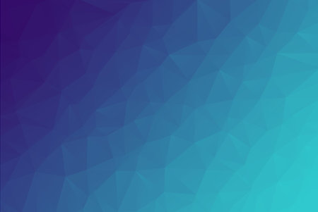 Dark & Light Blue Abstract Low Poly Geometric Gradient Polygonal Background Vector Illustration