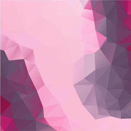 Modern Grey & Purple Triangular Shapes On Soft Abstract Low Poly Geometric Polygonal Background Vector Illustrationのイラスト素材