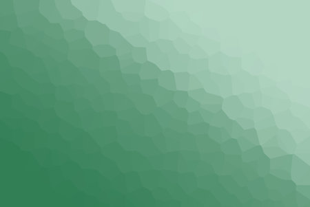 Mint Green Blurred Smooth Low Poly Gradient Crystallize Background Vector Illustration