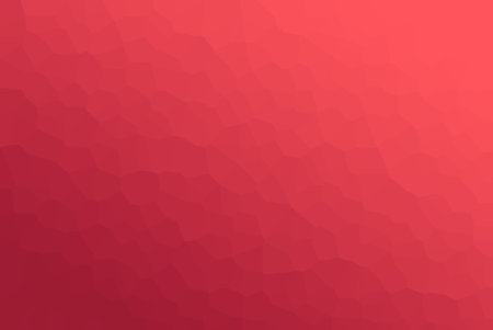 Red Blurred Smooth Low Poly Gradient Crystallize Background Illustration