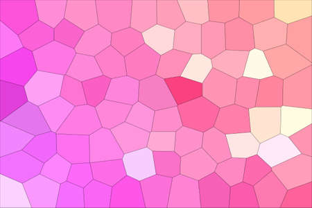 Abstract Pink Shades Modern Mosaic Tiles Material Texture Backgroundの写真素材
