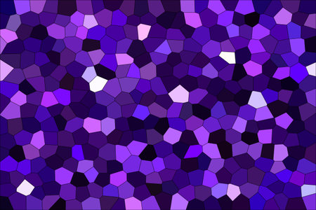 Abstract Dark & Light Blue Shades Modern Mosaic Tiles Material Texture Backgroundの写真素材