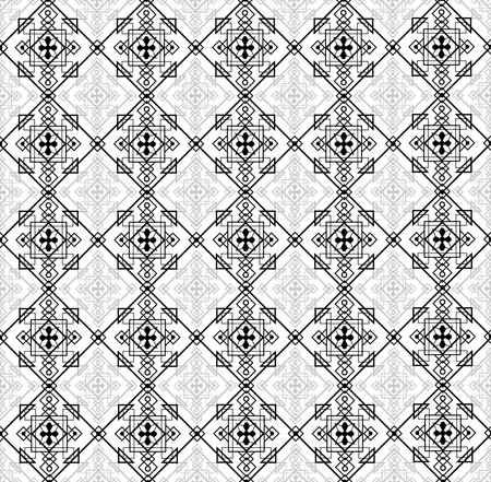 Vector illustratiom of abstract seamless patternのイラスト素材