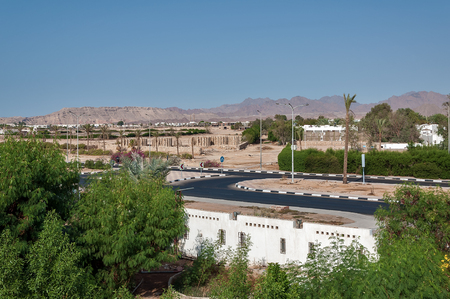 Holidays in Egypt. Summer vacation in Sharm El Sheikh. The Egyptian red sea.の写真素材