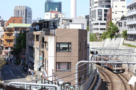 Japanese cityscapeのeditorial素材