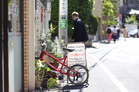 Japanese city streetsのeditorial素材