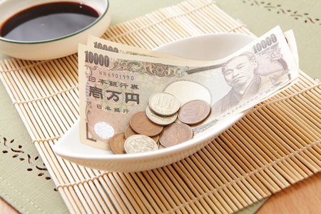 delicious Janpanese Moneyの写真素材