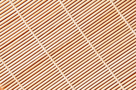 bamboo tablecloth - can be used as a texture backgroundの写真素材