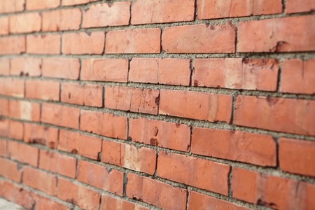 old red brick textureの写真素材