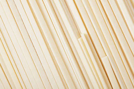 Closeup of Asian dried wheat noodles textureの写真素材