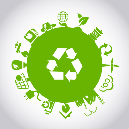 Green environment ECO concept, great for your designの写真素材